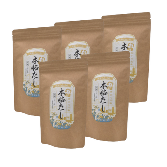 <5袋セット>都の本格だし