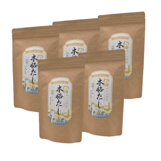 <5袋セット>都の本格だし